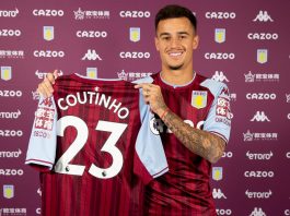 Aston Villa confirmed the permanent signing of Philippe Coutinho from Barcelona