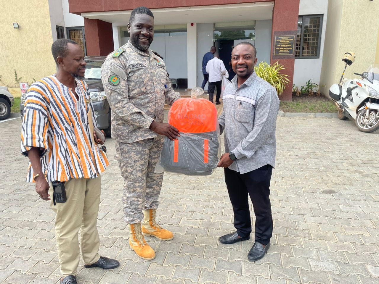 Donation of Live Jackets to Shai-Osudoku NADMO Directorate